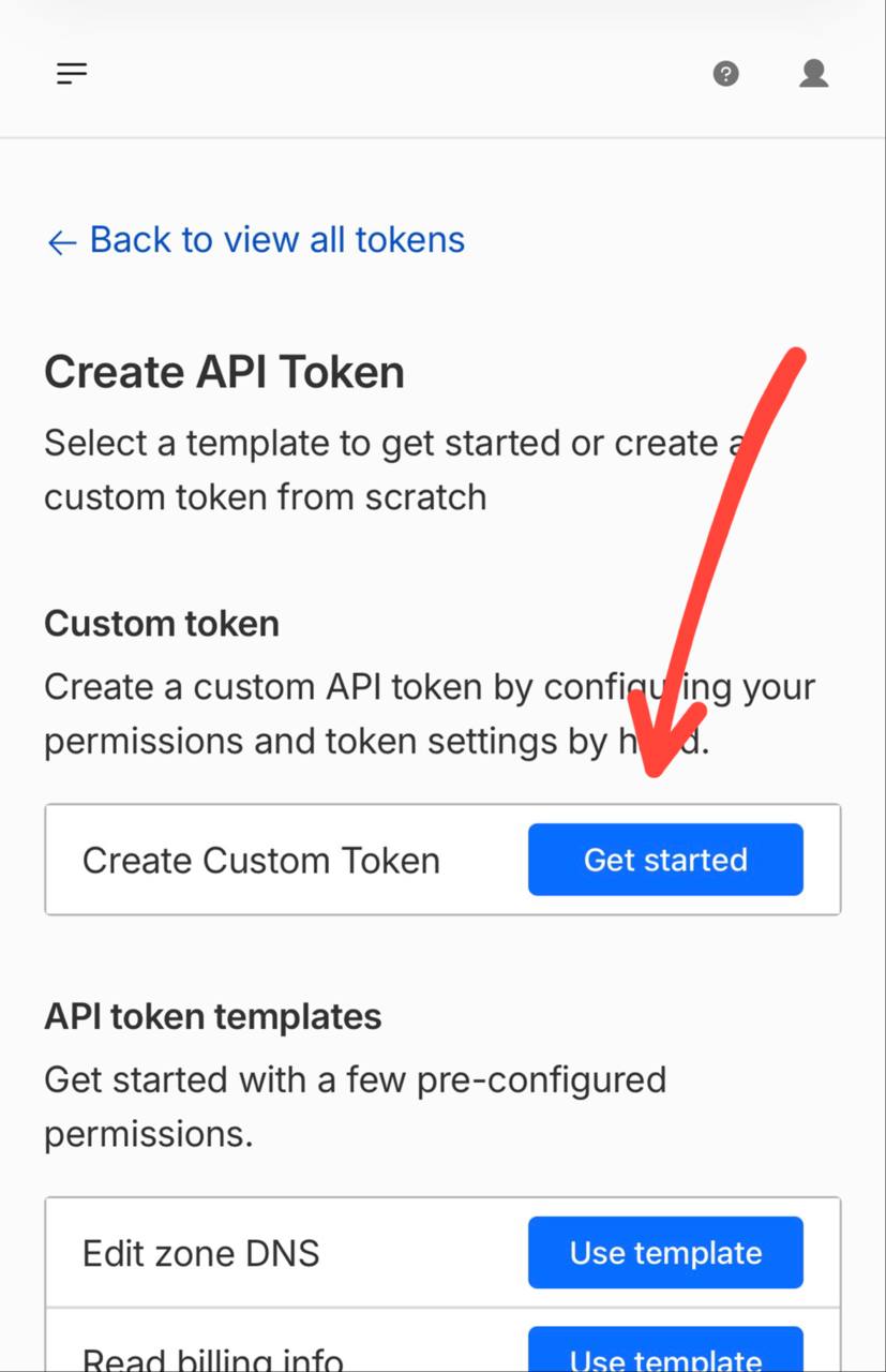 Create Custom Token