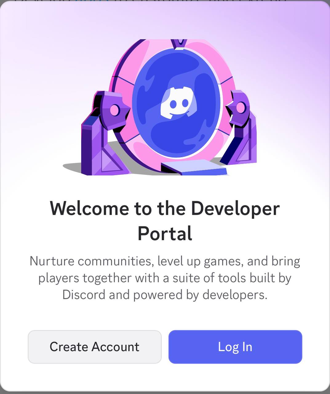 Discord Dev Portal