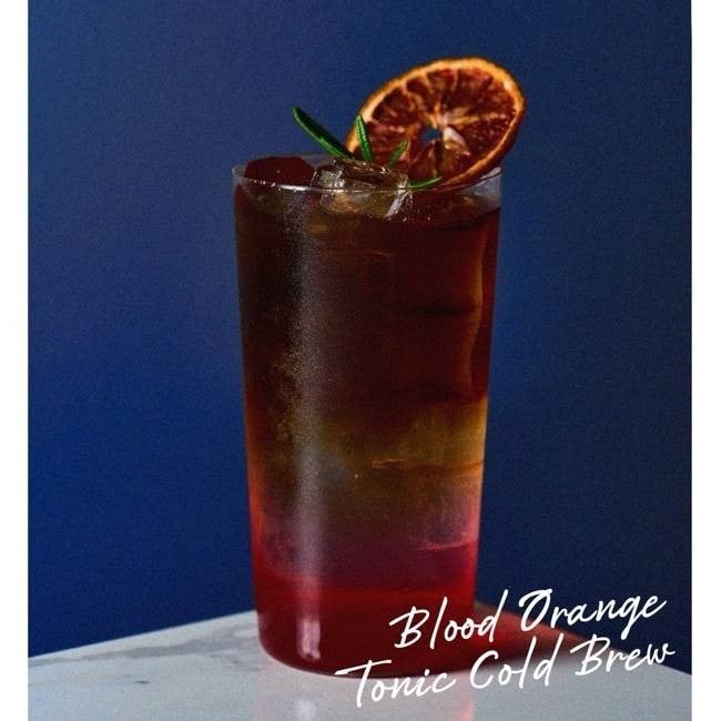 Blood Orange Tonic Cold Brew