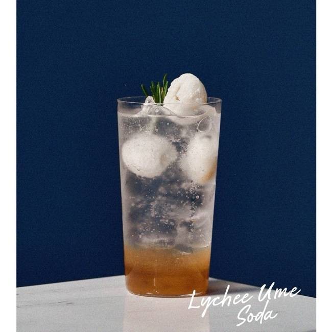 Lychee Ume Soda